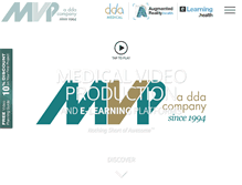 Tablet Screenshot of medicalvideoproduction.com
